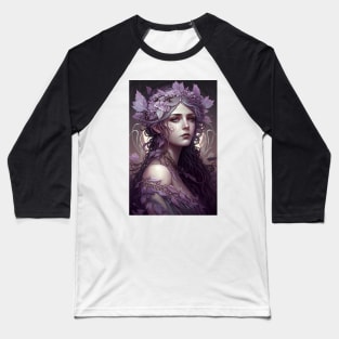 The Lilac Princess Baseball T-Shirt